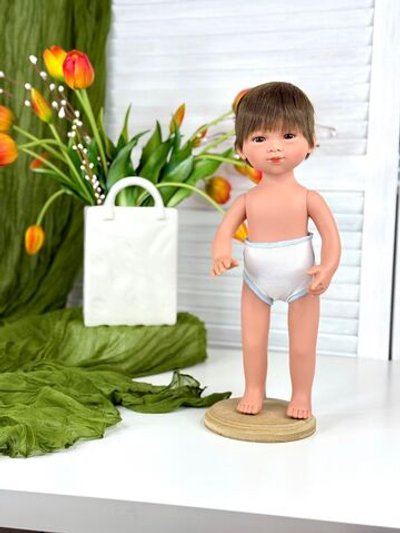 Кукла D Nenes виниловая 34см Marco без одежды (022303W)