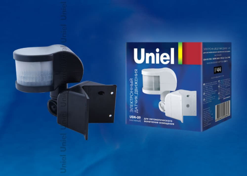 USN-09-270R-1200W-3LUX-12M-0,6-1,5m/s-BL Датчик движения. Картонная упаковка.