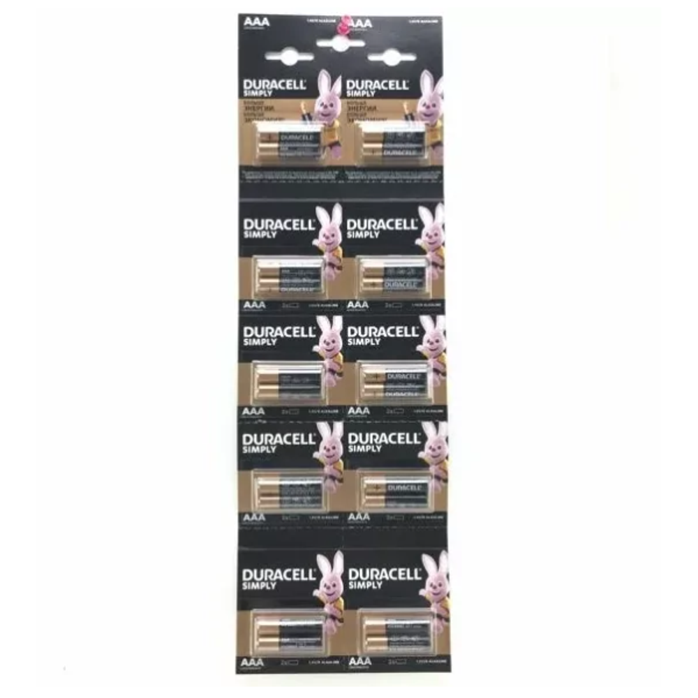 2 шт. Мизинчиковая батарейка DURACELL LR3