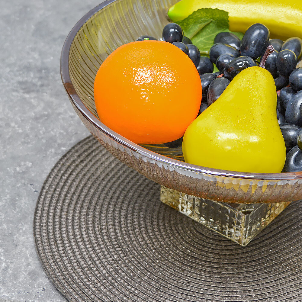 Фруктовница 27,5см на ножке, 200-127