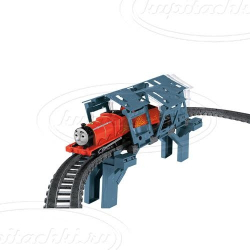 Игровой набор "Опасные ловушки"+Джеймс с вагоном  (Trackmaster)