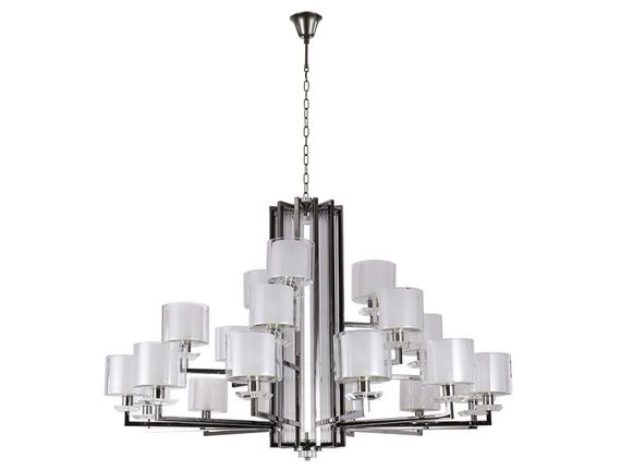 Подвесная люстра Newport Alexandra 4412+6+3/C black glossy М0068531