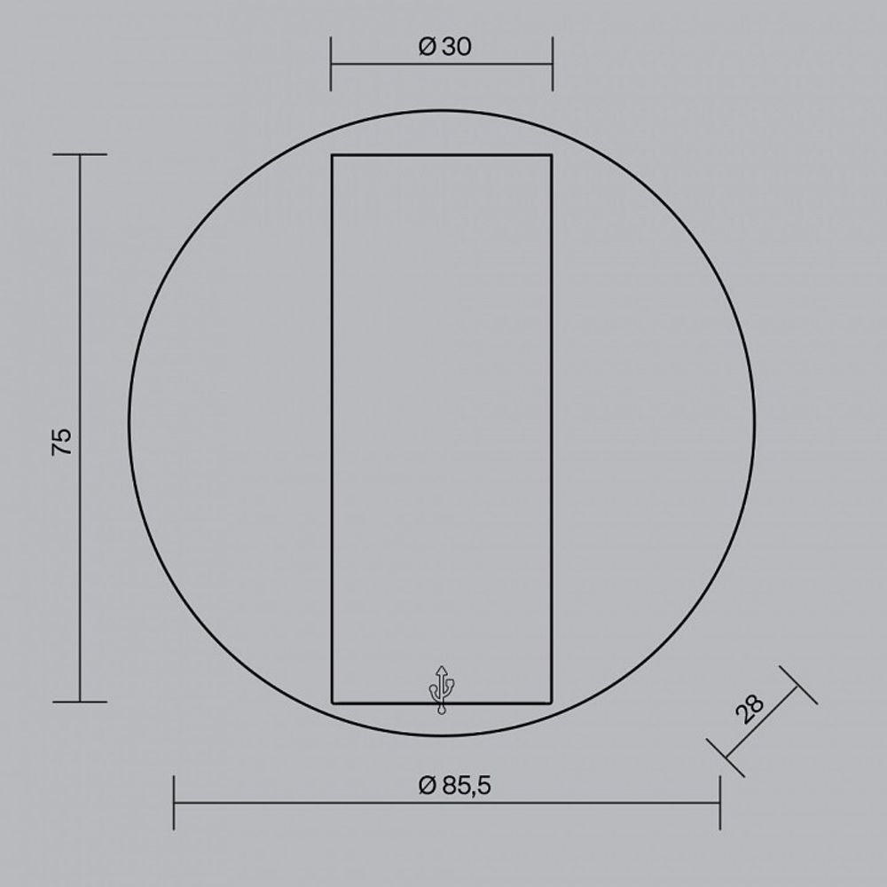Бра Maytoni Twist C079WL-L3B3K