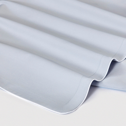 Постельное белье 2 спальное евро Сlaire&Caroll Lune+ серо-голубое