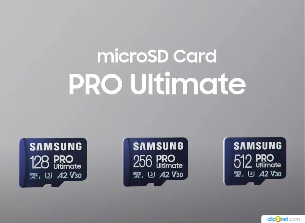 Карта памяти Samsung Pro Ultimate microSDXC 256GB Class 10, V30, A2, UHS-I U3, R 200 МБ/с, адаптер на SD