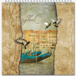 Блокнот-скетчбук QUADRO SUPERBIG IVORY с палевой бумагой 20 листов на металлическом гребне