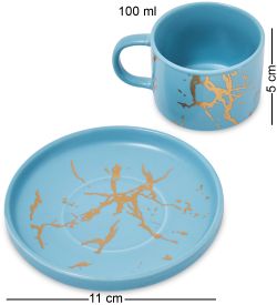 GAEM Art MUG-436/2 Набор из 6 чайных пар