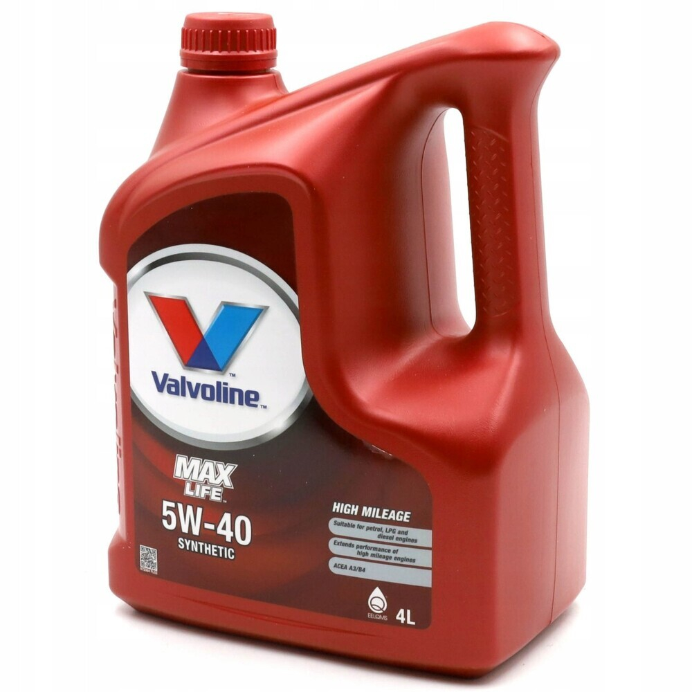 Масло моторное синтетическое Valvoline MaxLife  5W40  4л