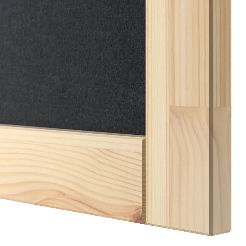 Комбинация для хранения - IKEA IVAR/ИВАР ИКЕА, 89х30х124 см, сосна/черный