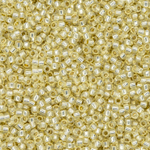 Японский бисер TOHO Round 15/0 (№PF2109), с внутренним серебрением, полупрозрачный глянцевый