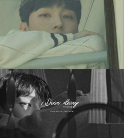 Альбом Wanna One Yoon Jisung - Dear Diary Special Album