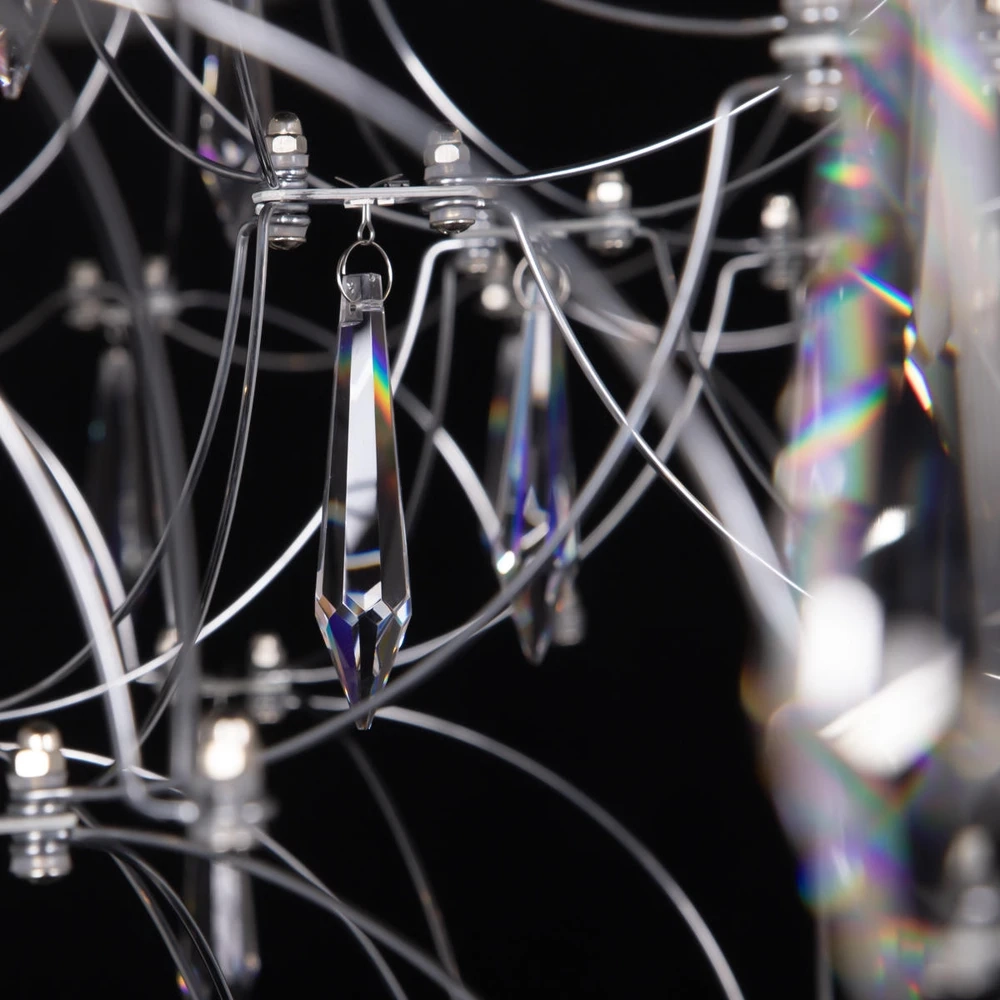 Подвесная люстра Loft It MIRA 10259/1000 Silver Asfour