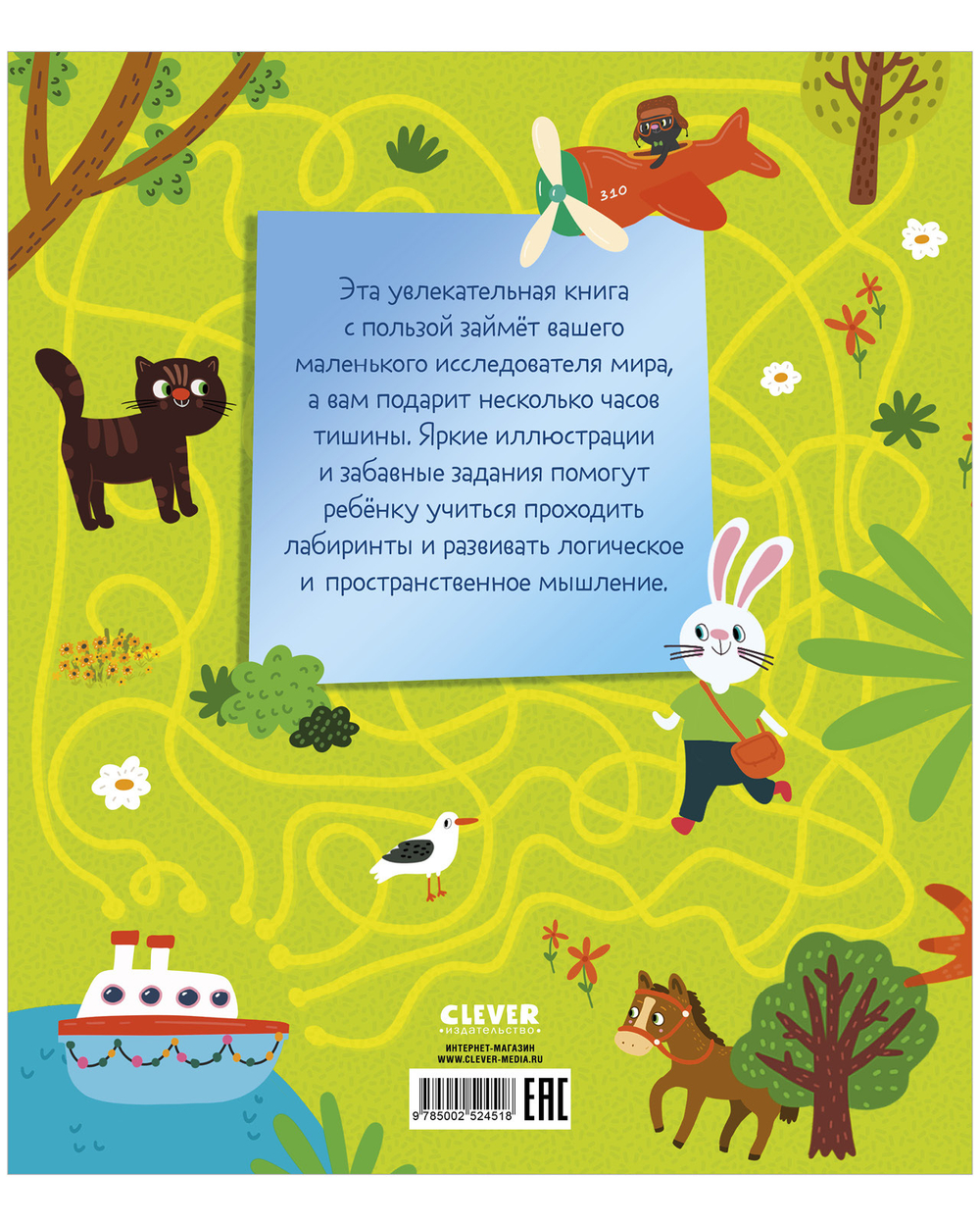 Лабиринты. 25 весёлых лабиринтов для маленьких озорников