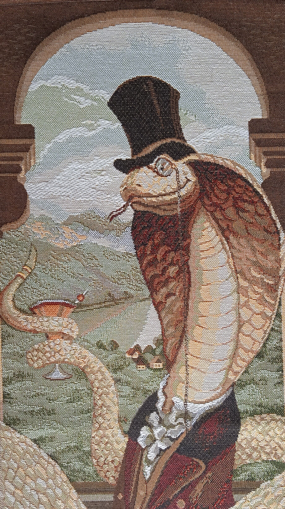 Календарь из гобелена на 2025 год Граф 32х88