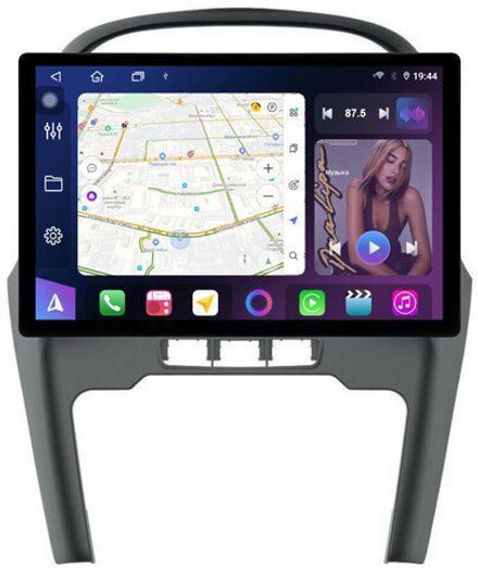 Магнитола для Chery Tiggo T11 2013-2016 - FarCar BX877 монитор 13" 2K QLED на Android 13, TS10, 6+128, CarPlay, 4G SIM-слот