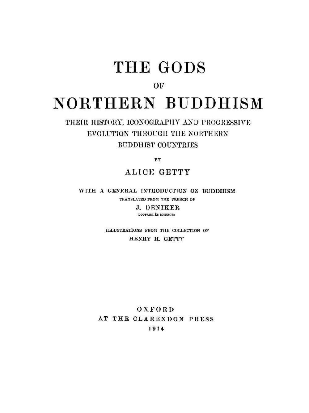 The gods of northern Buddhism | A. Getty