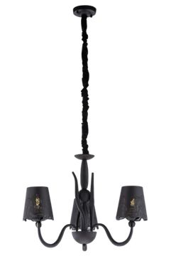 2844/3A BLACK (1) Люстра