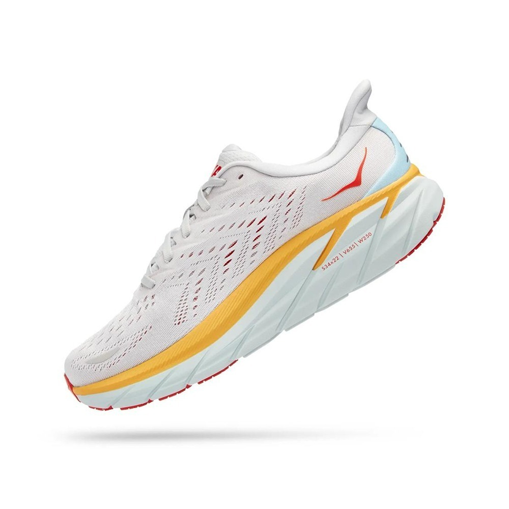 Кроссовки мужские HOKA M CLIFTON 8 Nimbus Cloud / Blanc De Blanc