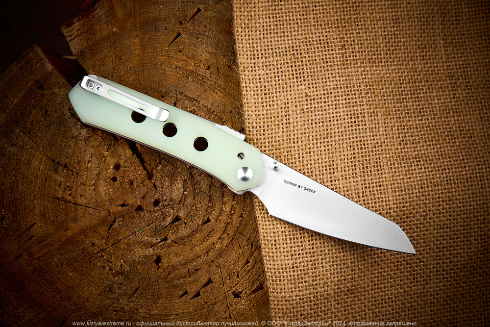 Нож Civivi Vision FG C22036-2 сталь Nitro-V Satin рукоять Natural G10