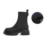 BELLE Stretch & Sock Boots Women"s Solid Color