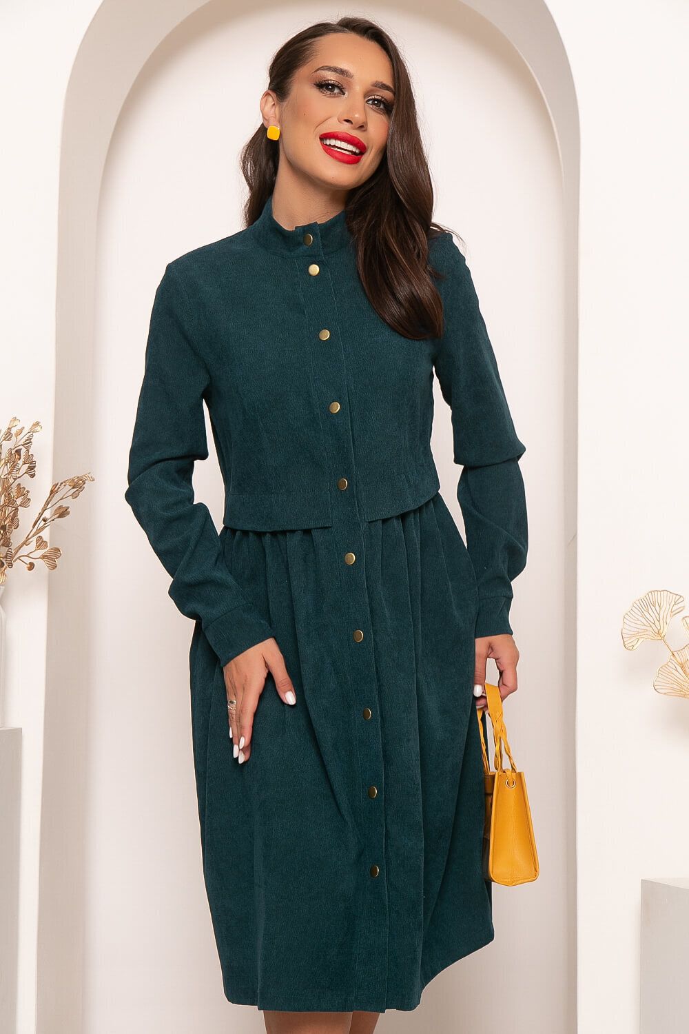 Платье "Муза" (изумруд) П4116 LT Collection (Акция)