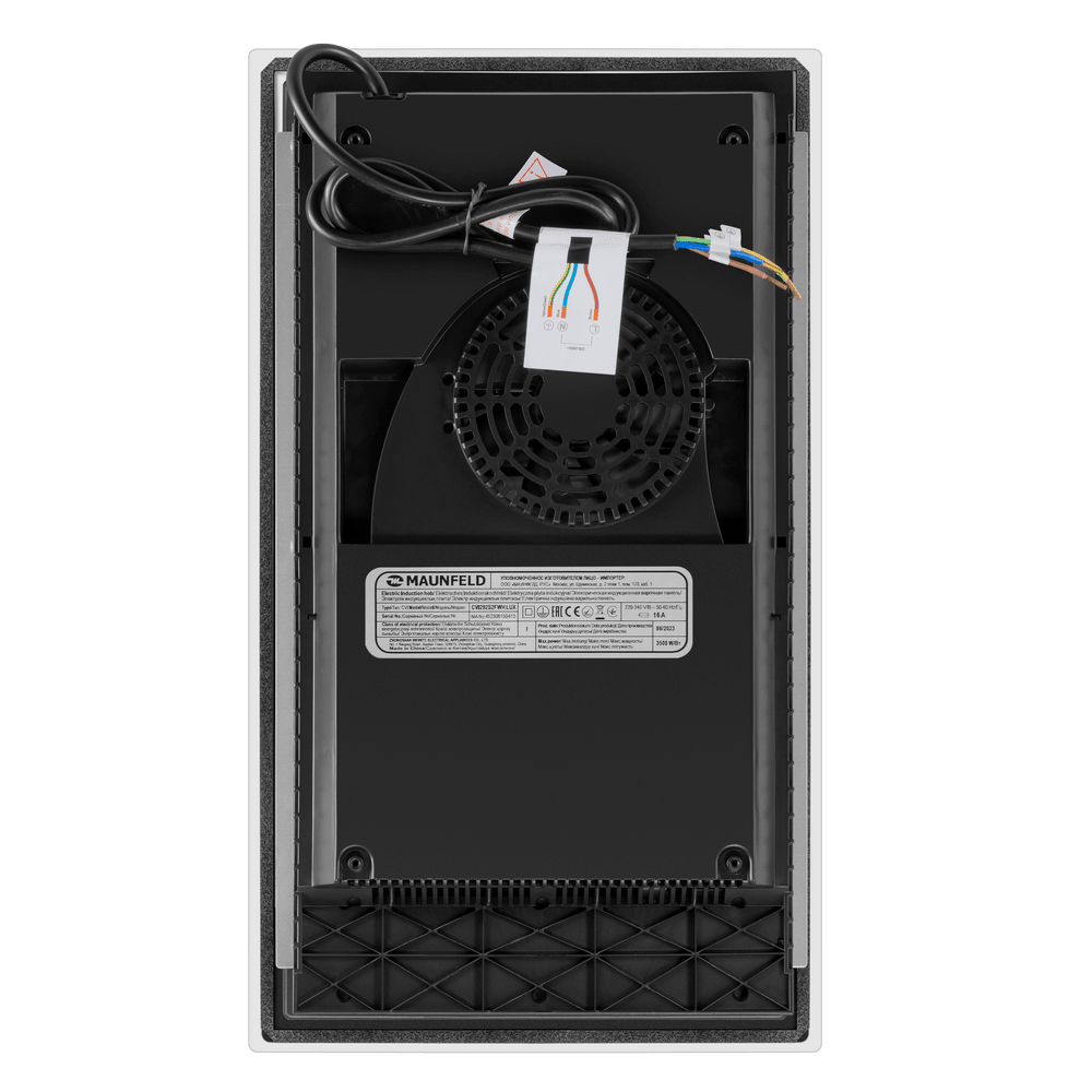 Индукционная варочная панель с Flex Zone и Booster MAUNFELD CVI292S2FWH LUX