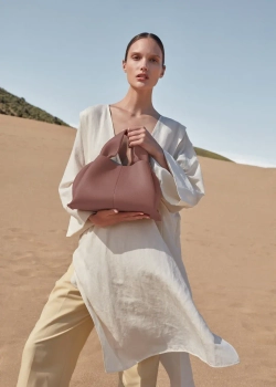 POLENE СУМКА NUMERO NEUF, ПУДРОВО-РОЗОВЫЙ