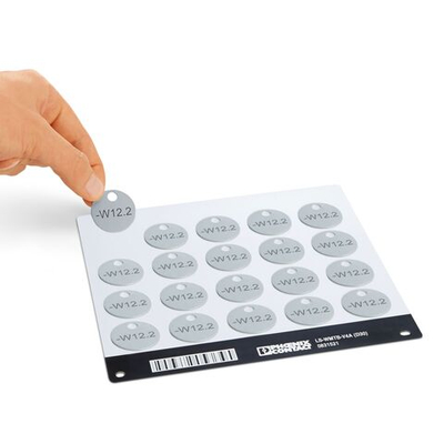 0831791 - LS-WMTB-AL (D30) CUS - Держатель маркировки кабеля