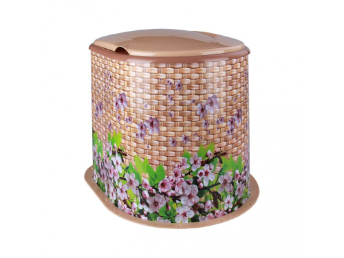 Туалет дачный пласт. с креплениями "Плетенка