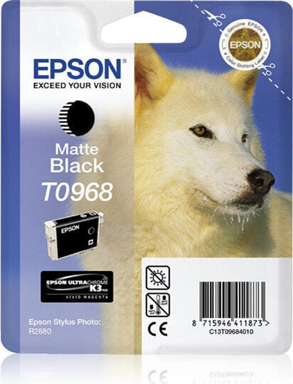 Epson Husky Singlepack Matte Black T0968 C13T09684010