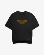 Толстовка Hardlunch Crew с коротким рукавом черная