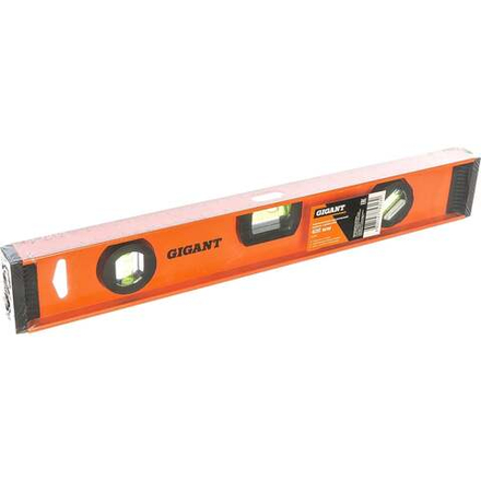 Алюминиевый строительный уровень рельс с разметкой 400мм Gigant SL400