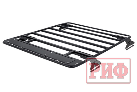 Багажник экспедиционный (платформа) 1200x1400 мм для Nissan Navara D40 (без штатных рейлингов) РИФ