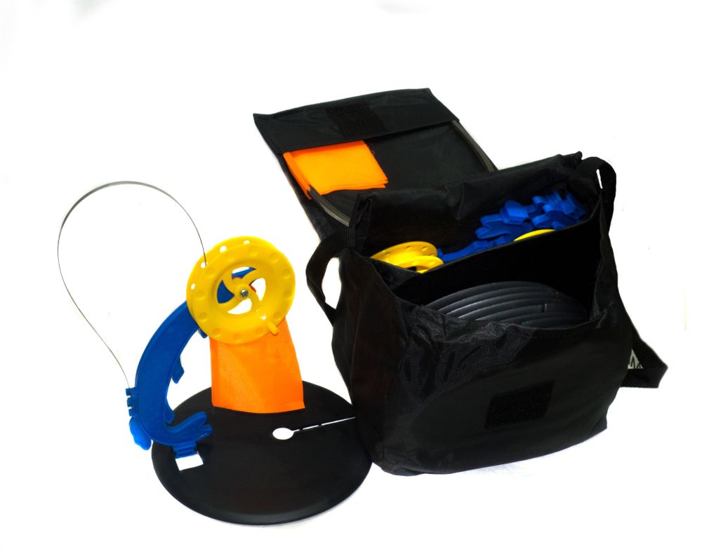 Набор оснащенных жерлиц в сумке "ЩУКА" (10шт)