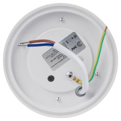 Светильник накладной ЭРА OL28 WH/BK под лампу GX53 IP44 черный/белый | Накладные светильники