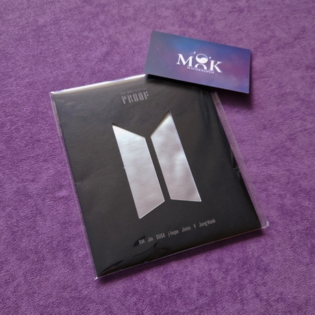 Сет стикеров BTS PROOF LUCKY DRAW