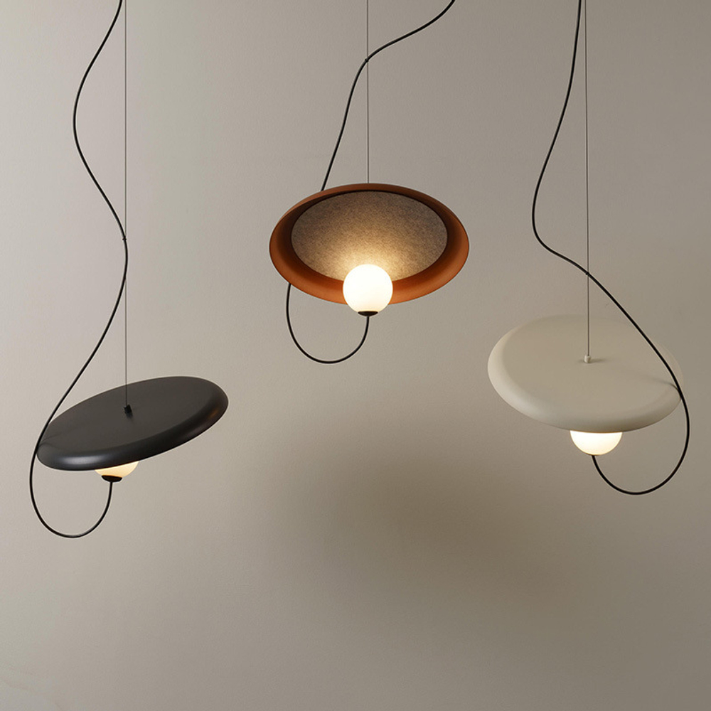 Pendant design lamp Wire by Milan