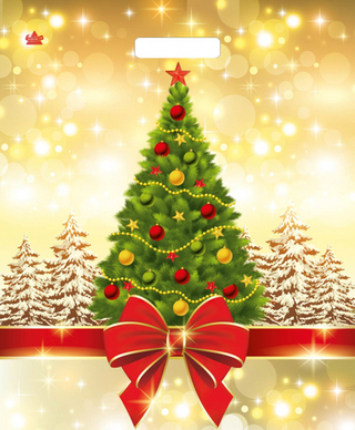 Пакет ВУР 38*45см НГ 60мкм Мерцание праздника1шт