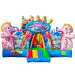 Коммерческий надувной батут «В гостях у дельфинов 2», 10*5*5 м