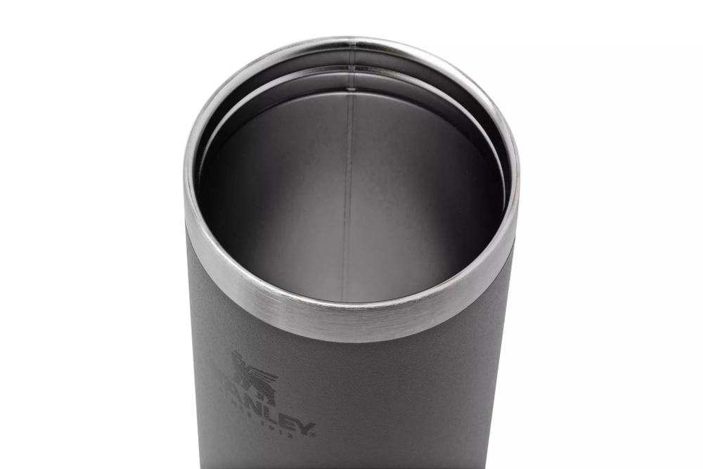 Термокружка Stanley IceFlow Flip Straw Tumbler (0,89 литра), уголь
