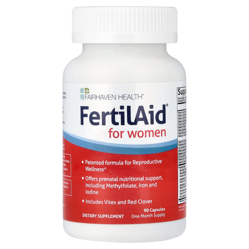 Fairhaven Health, FertilAid®, мультивитамины для женщин, 90 капсул
