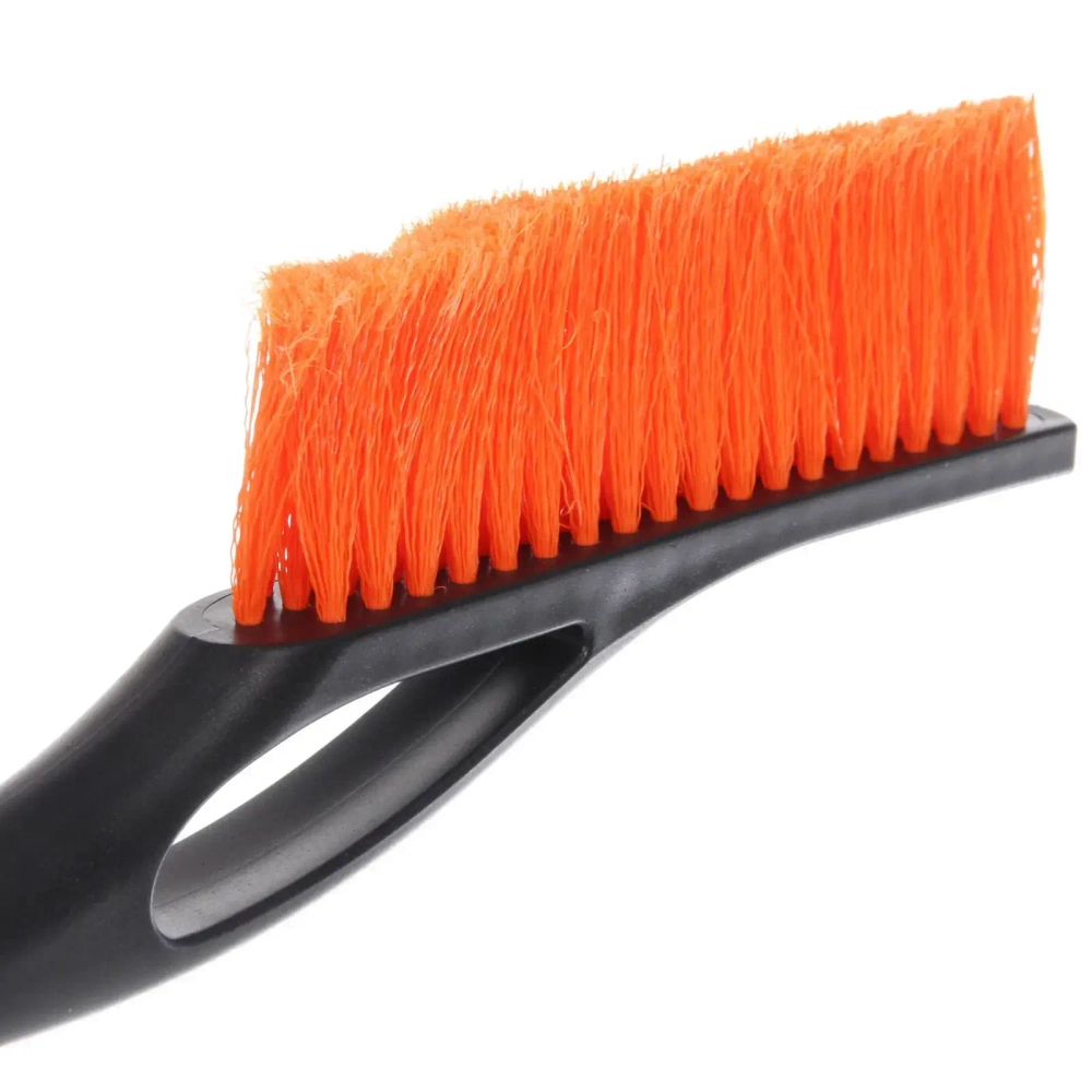 Щетка автомобильная, разборная WA-B101, 60 см, со скребком 11 см, оранжевый ворс