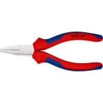 Плоскогубцы с гладкими губками хромированные 140 мм Knipex 20 05 140