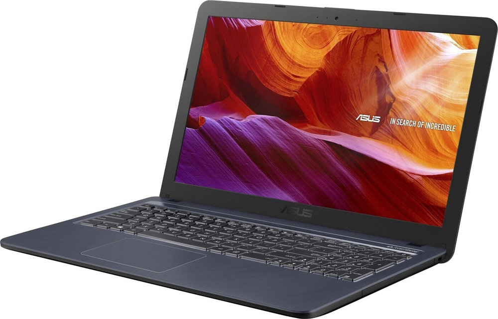 Ноутбук ASUS VivoBook X543MA-GQ1179 90NB0IR7-M23230 Intel Pentium N5030, 1.1 GHz - 3.1 GHz, 8192 Mb, 15.6; HD 1366x768, 256 Gb SSD, DVD нет, Intel UHD Graphics 605, Endless, серый,