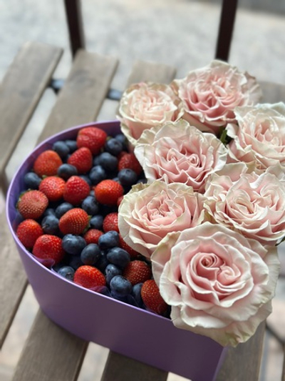 Цветы и ягоды « Цветочный йогурт»