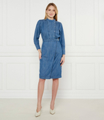 Джинсовое платье Robe WAKIE Ba&sh - голубой(1E25WAKI)