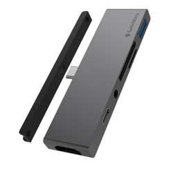 Хаб SwitchEasy SwitchDrive для планшетов и ультрабуков 6 в 1 серый космос (GS-109-229-253-101)