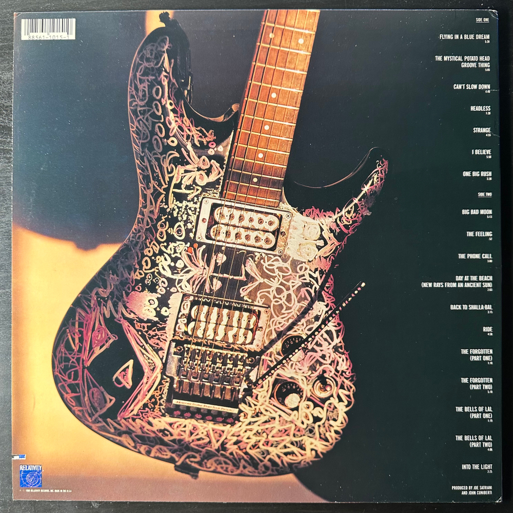 Joe Satriani ‎– Flying In A Blue Dream (США 1989г.)