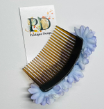 Гребень Pankigno Design с цветком хризантемы