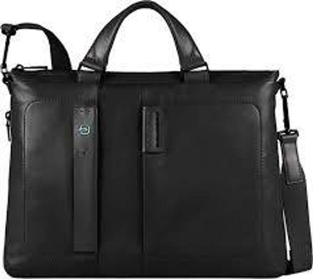 Сумка мужская Piquadro Pulse черный телячья кожа (CA1618P15/N)